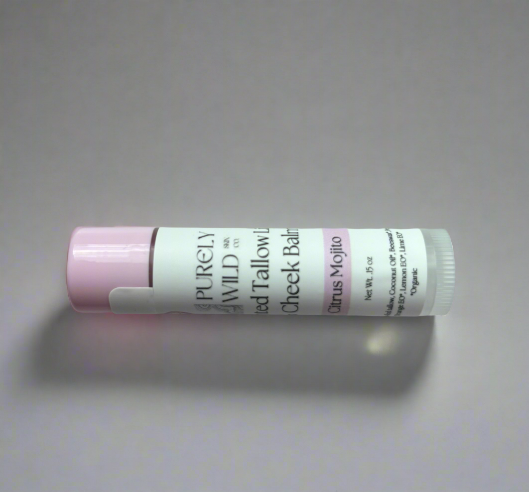 Citrus Mojito Tinted Tallow Lip Balm