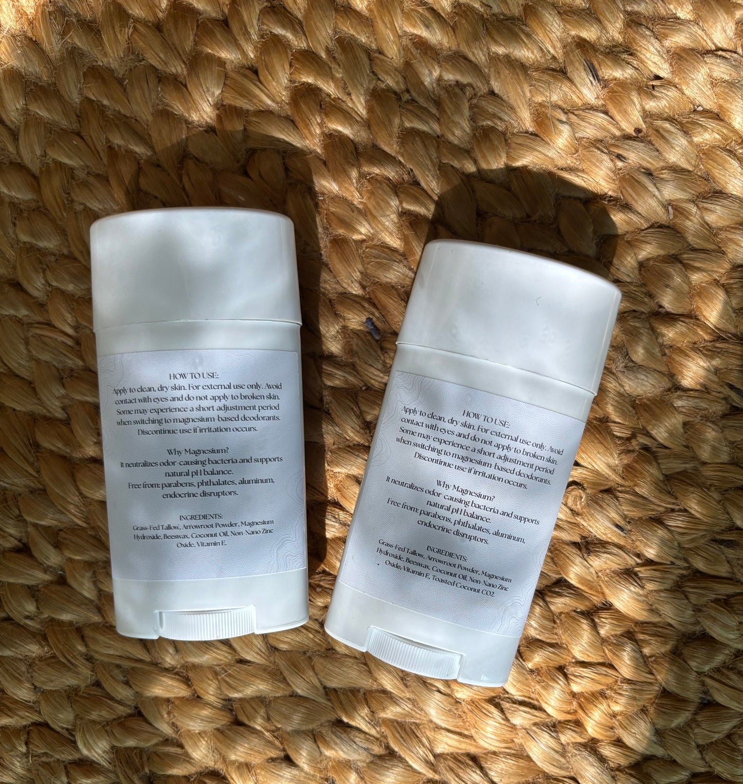 Magnesium Tallow Deodorant