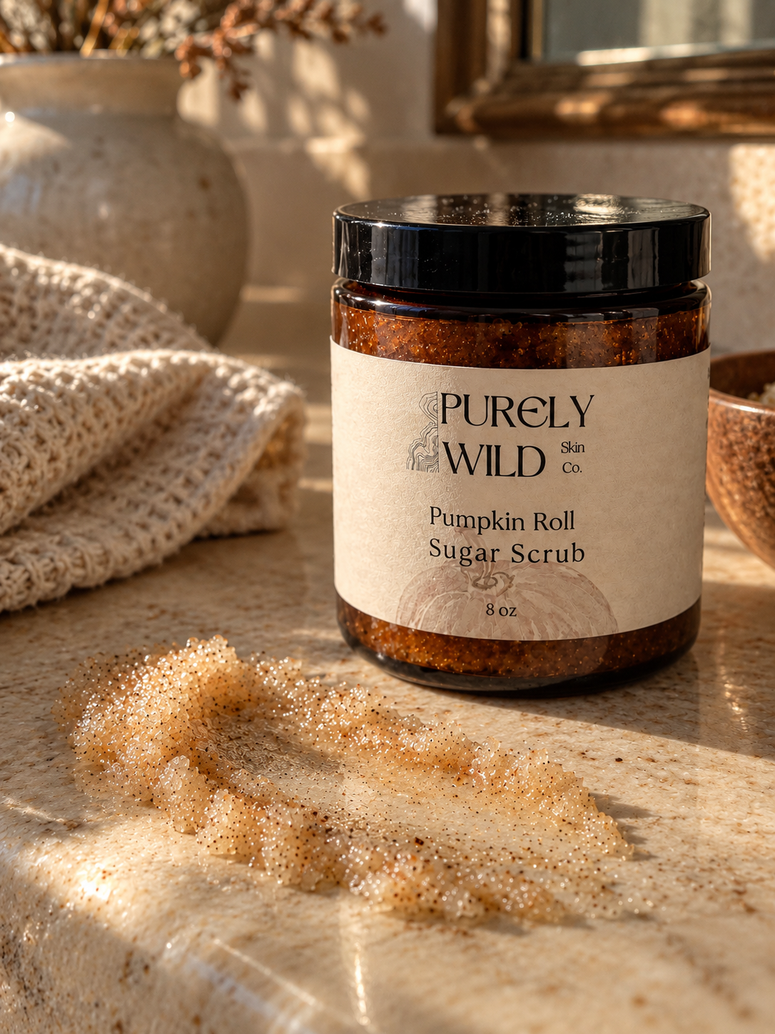 Pumpkin Roll Sugar Scrub