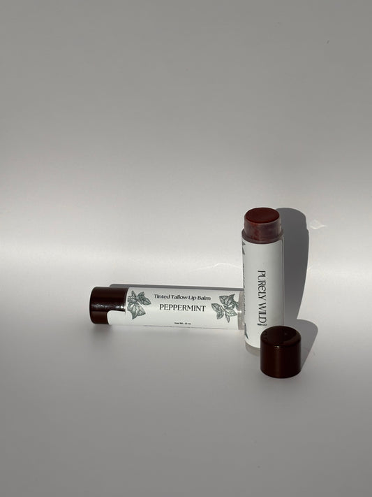 Tinted Tallow Lip Balm - Dark Honey